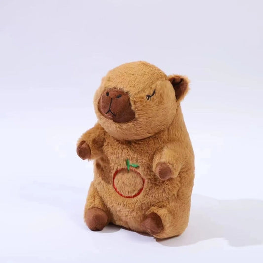Knuffel Capibara Ademend Rustgevend met Kalmerende Beweging De Knuffel bruin