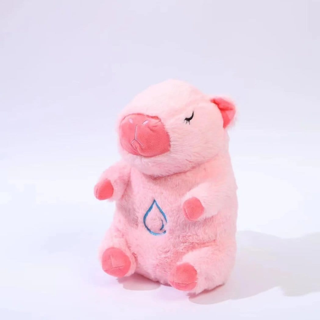 Knuffel Capibara Ademend Rustgevend met Kalmerende Beweging De Knuffel roze