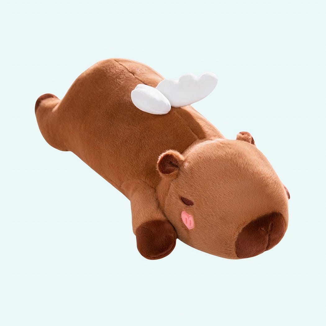 Knuffel Capibara Kussen Zacht Langwerpig Pluche Slaapkussen De Knuffel Engel