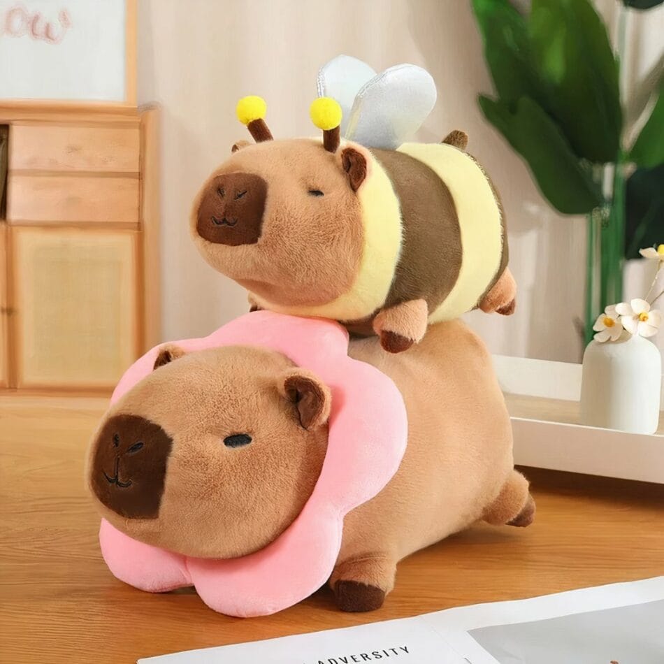 Knuffel Capibara Verkleede Kawaii Stijl 25 cm of 35 cm De Knuffel
