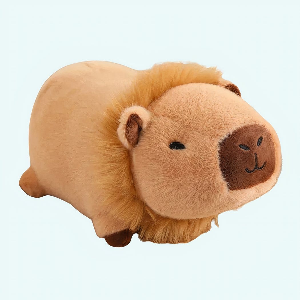 Knuffel Capibara Verkleede Kawaii Stijl 25 cm of 35 cm De Knuffel 25-cm / Leeuw