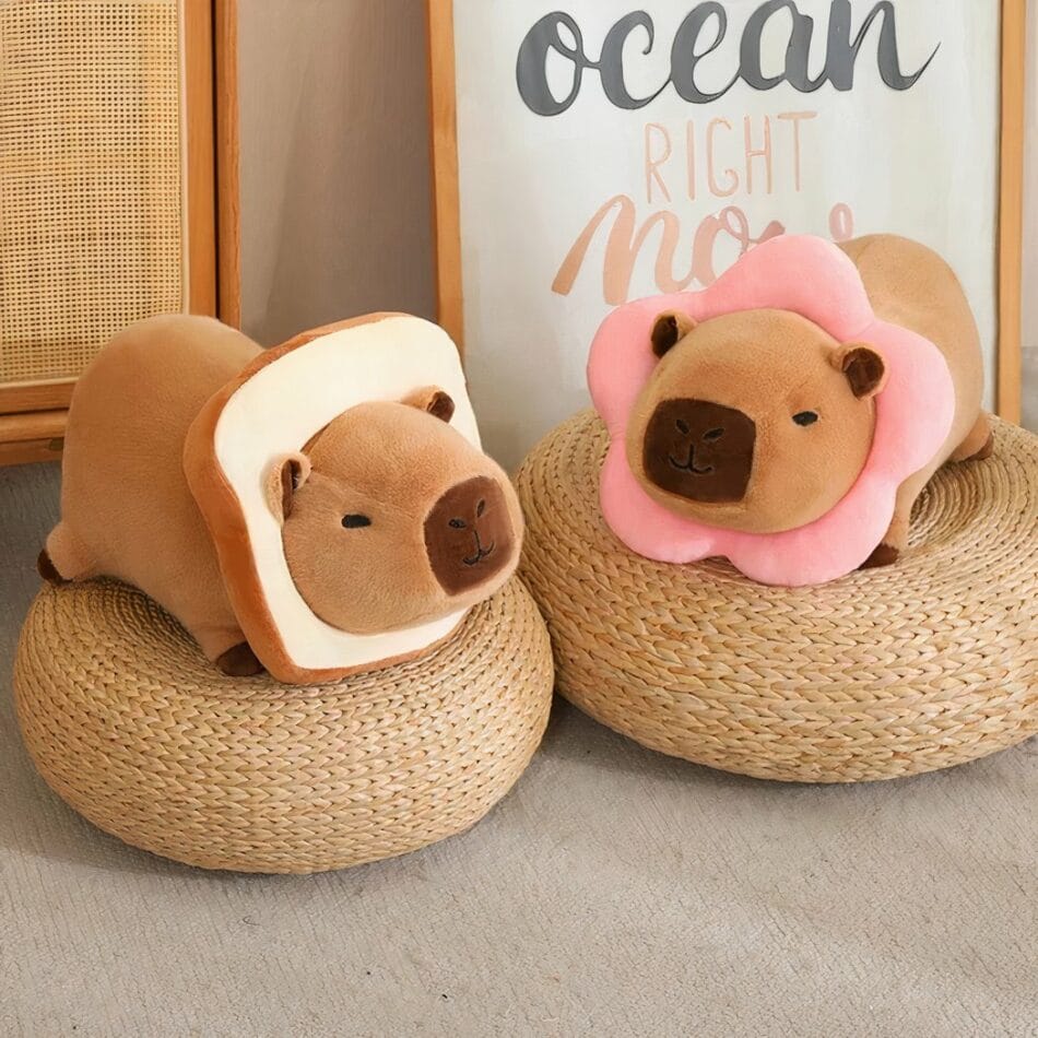 Knuffel Capibara Verkleede Kawaii Stijl 25 cm of 35 cm De Knuffel