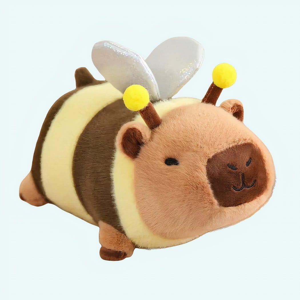 Knuffel Capibara Verkleede Kawaii Stijl 25 cm of 35 cm De Knuffel 25-cm / Bij