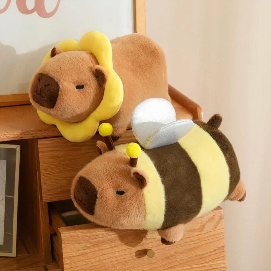 Knuffel Capibara Verkleede Kawaii Stijl 25 cm of 35 cm De Knuffel