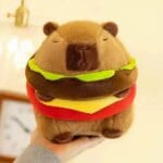 Knuffel Capybara Hamburger Zachte Pluche Decoratie De Knuffel
