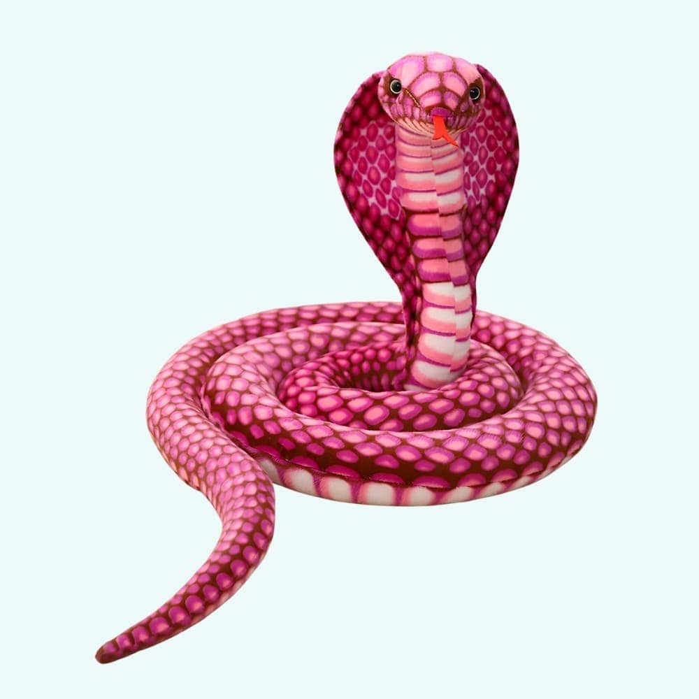 Knuffel Cobra Ultra Zacht Met Lange Flexibele Lijf De Knuffel roze / s