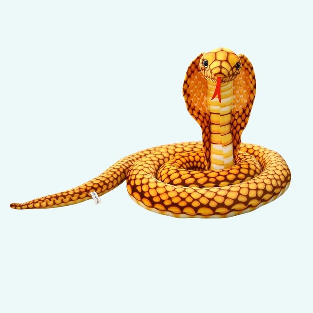 Knuffel Cobra Ultra Zacht Met Lange Flexibele Lijf De Knuffel geel / s