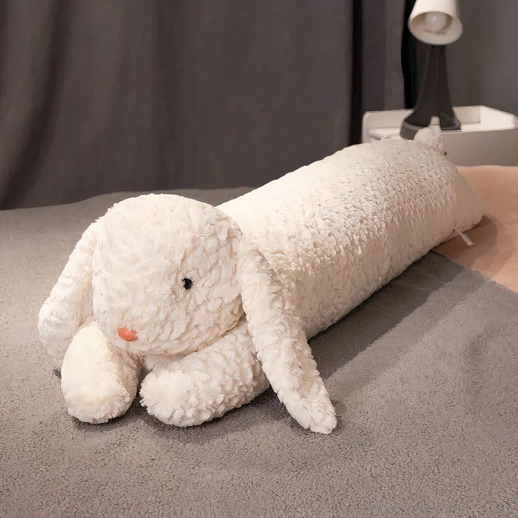 Knuffel Coussin Lapin Reuzen Zachte Konijnenknuffel Voor Kinderen De Knuffel wit