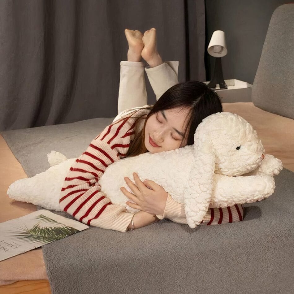 Knuffel Coussin Lapin Reuzen Zachte Konijnenknuffel Voor Kinderen De Knuffel