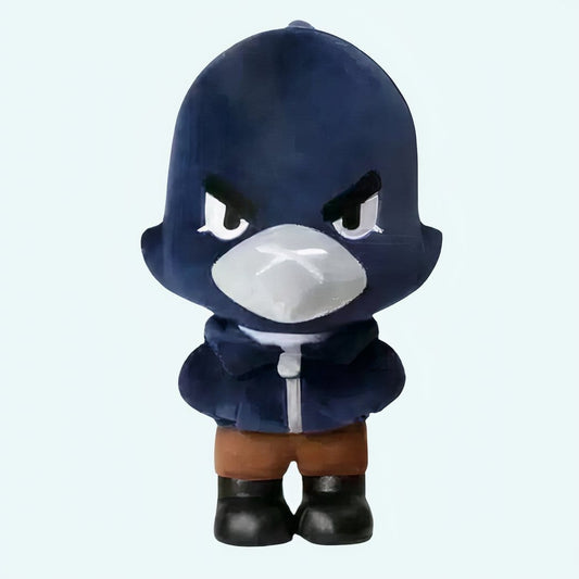 Knuffel Crow Brawl Stars Officiële Donkere Plucheknuffel De Knuffel