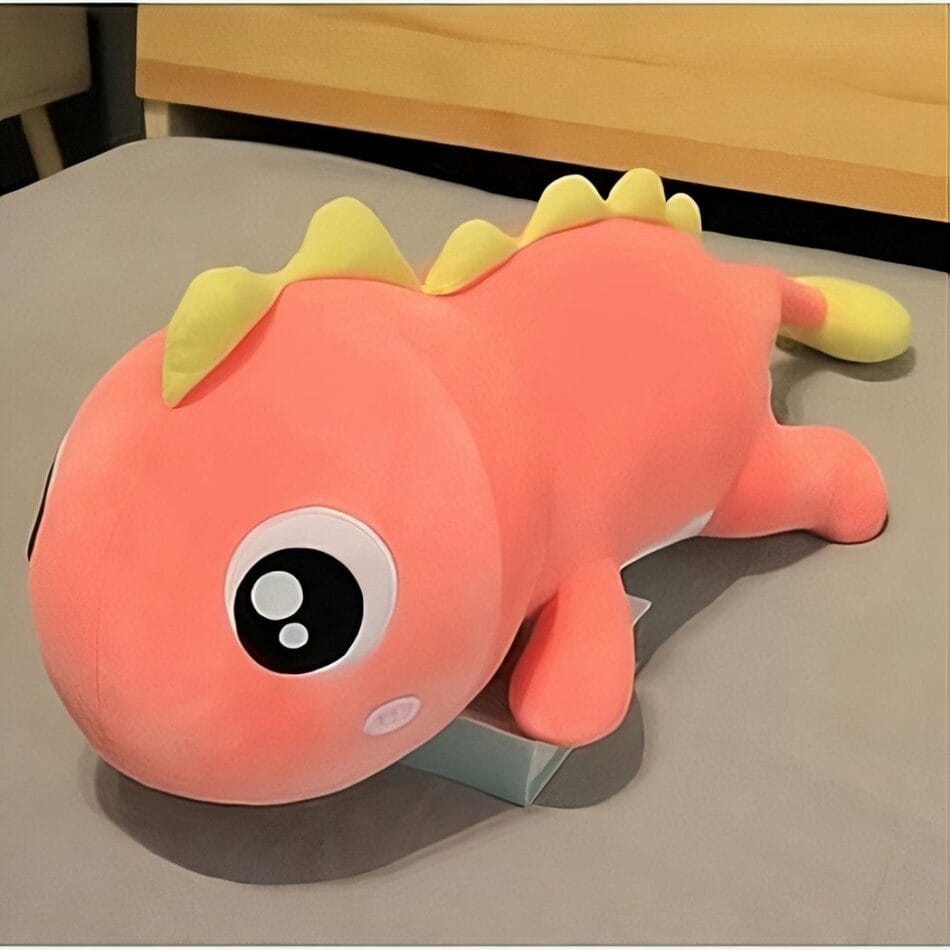 Knuffel Dinosaure Roze Kawaii Zachte Speelkameraad De Knuffel