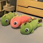 Knuffel Dinosaure Roze Kawaii Zachte Speelkameraad De Knuffel