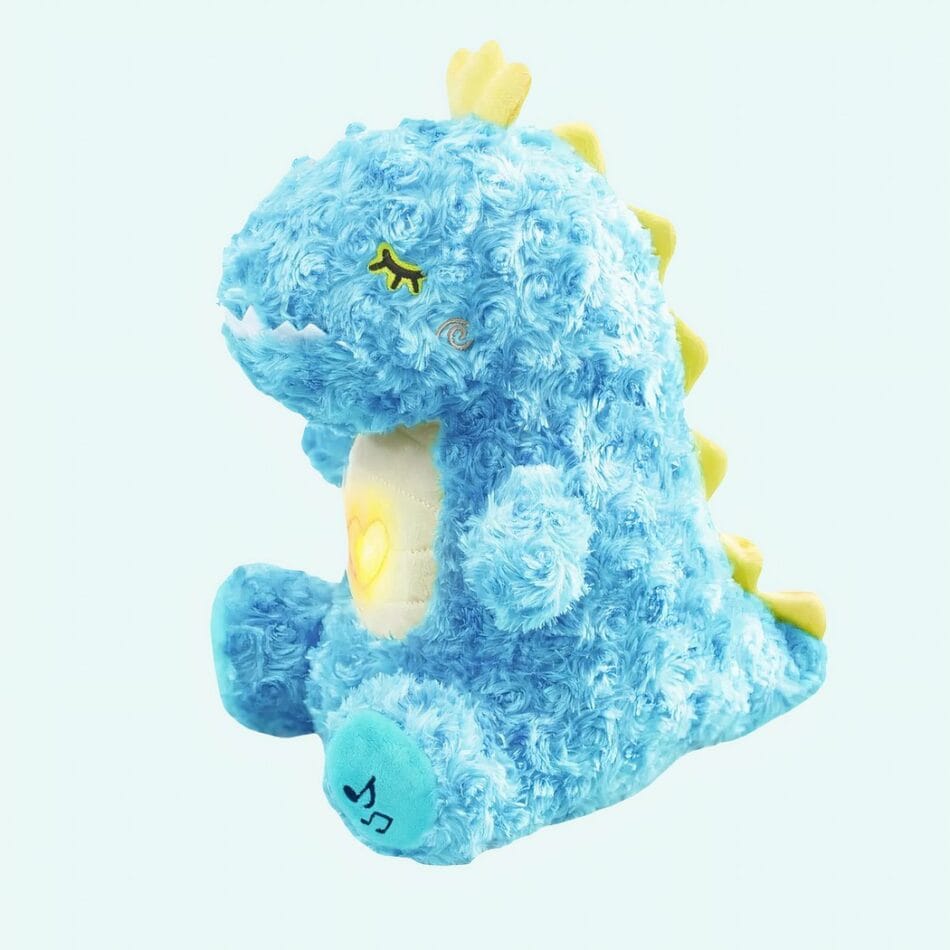 Knuffel Dinosaurus Ademend Met Slaapliedje Schattig De Knuffel