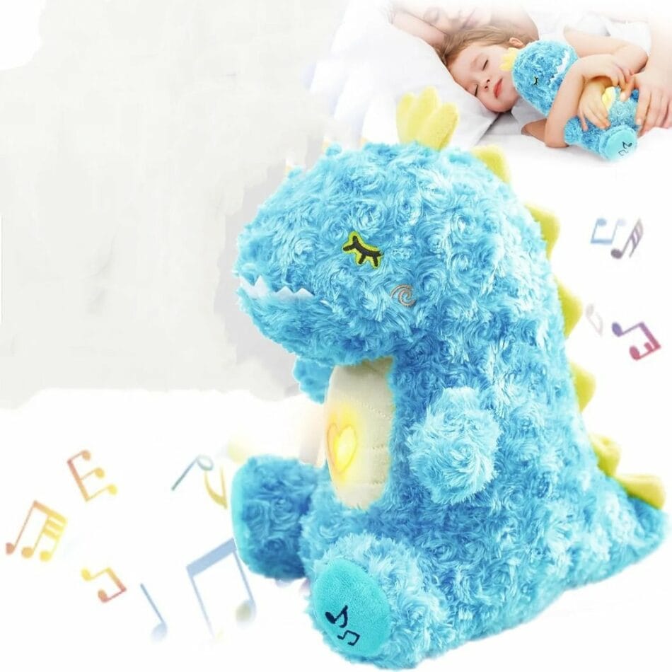 Knuffel Dinosaurus Ademend Met Slaapliedje Schattig De Knuffel