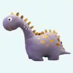 Knuffel Dinosaurus Pluche Grappige Vlekjes Zachte Knuffel De Knuffel