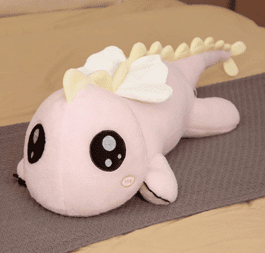 Knuffel Dinosaurus Roze Reus 90 cm Zacht Pluche De Knuffel