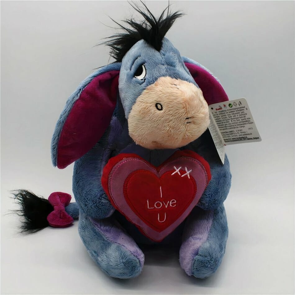 Knuffel Disney Bourriquet I Love You Voor Valentijn De Knuffel