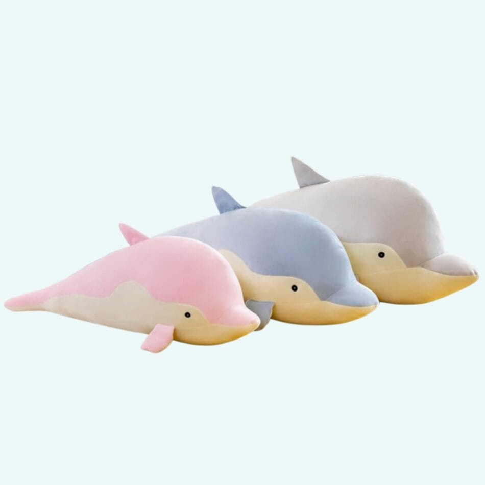 Knuffel Dolfijn Decoratie Voor Kinderkamer Zacht en Speels De Knuffel