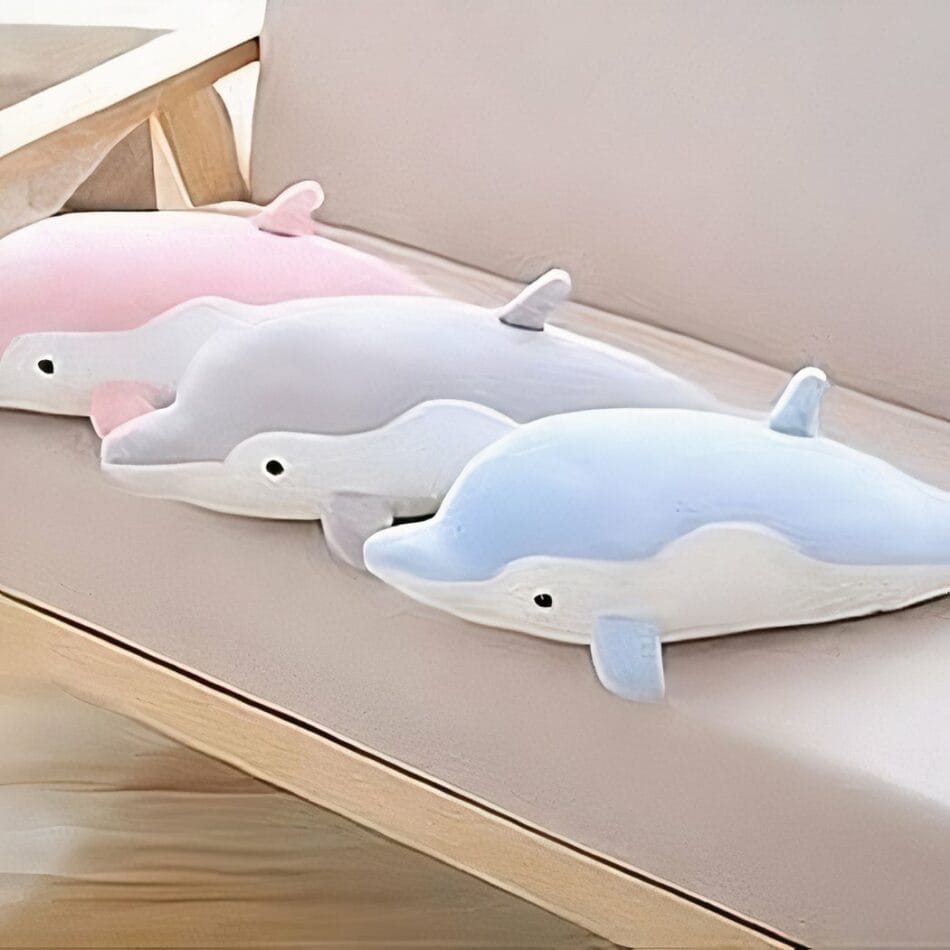 Knuffel Dolfijn Decoratie Voor Kinderkamer Zacht en Speels De Knuffel
