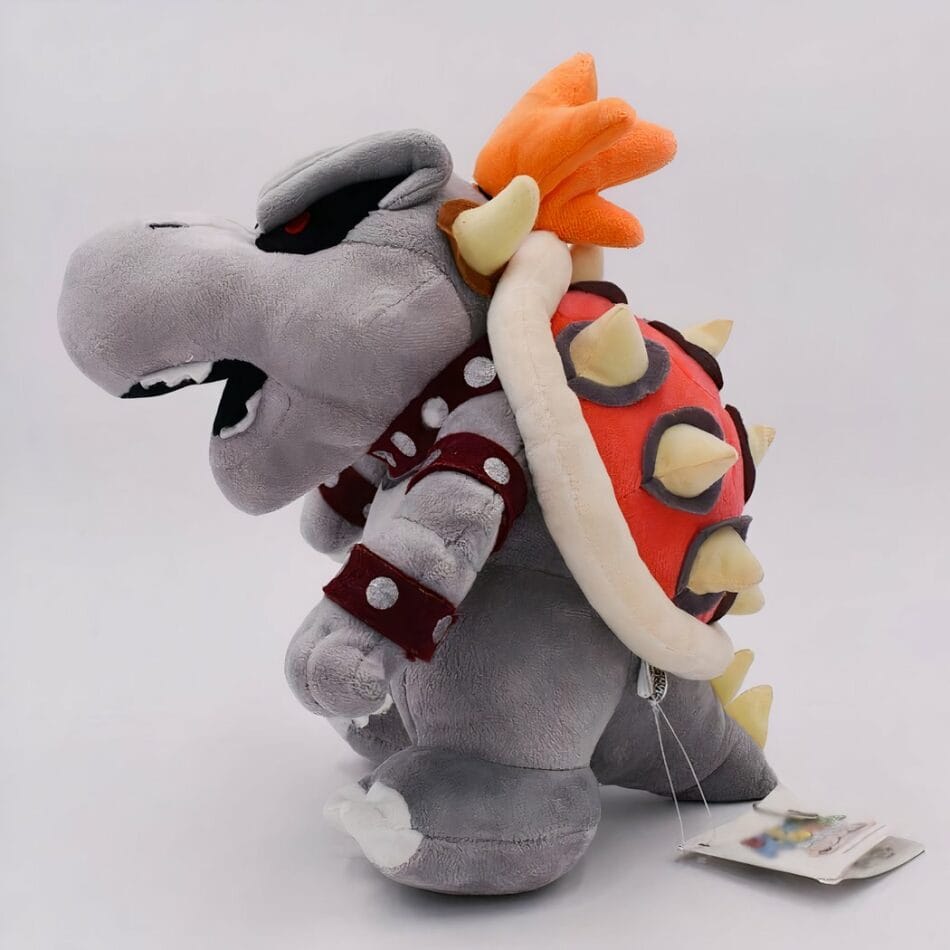 Knuffel Draak Bowser Geïnspireerd Met Schild En Stekels De Knuffel