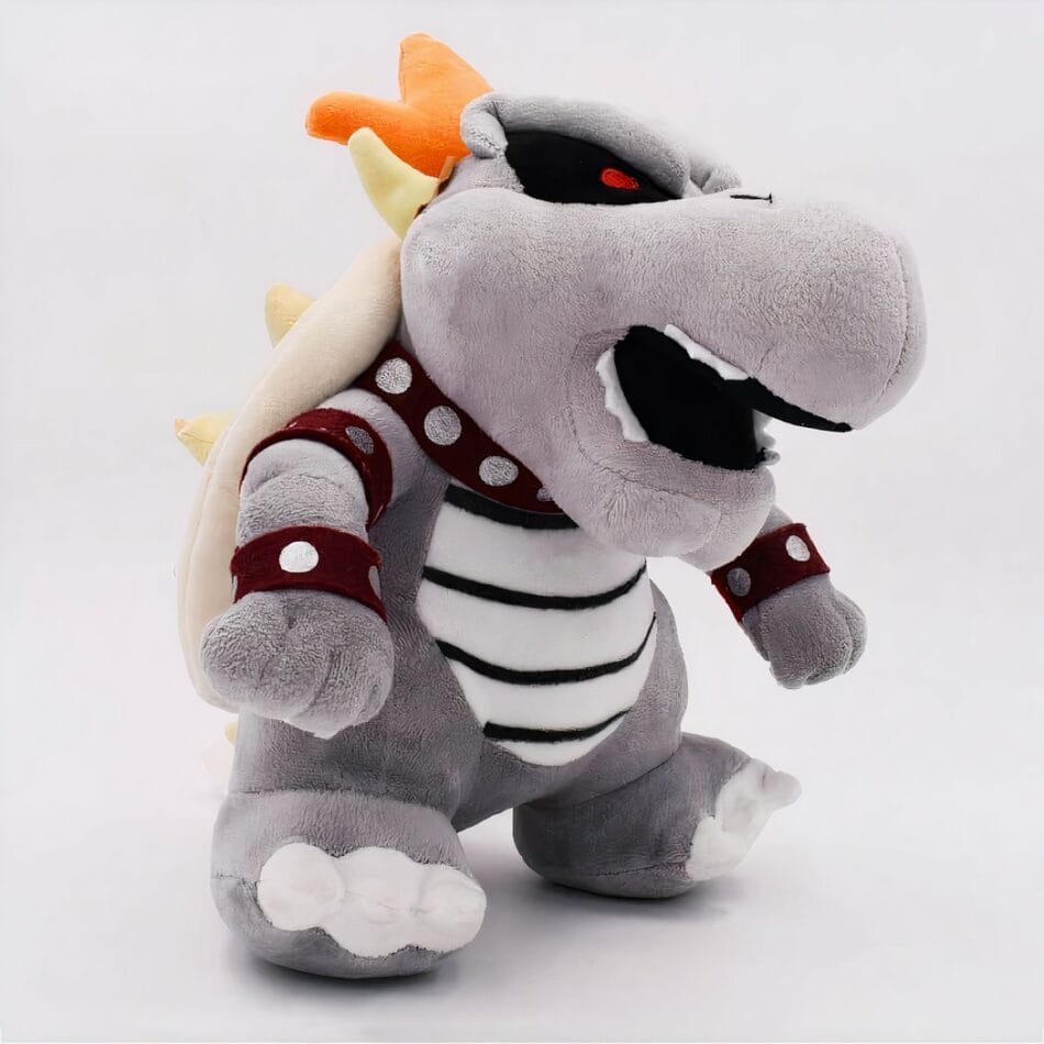 Knuffel Draak Bowser Geïnspireerd Met Schild En Stekels De Knuffel