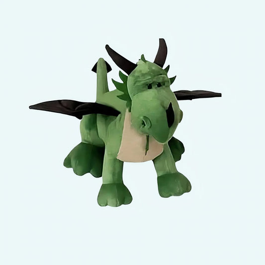 Knuffel Draak Groen Zacht Fantasievol Gezelschap De Knuffel 35cm