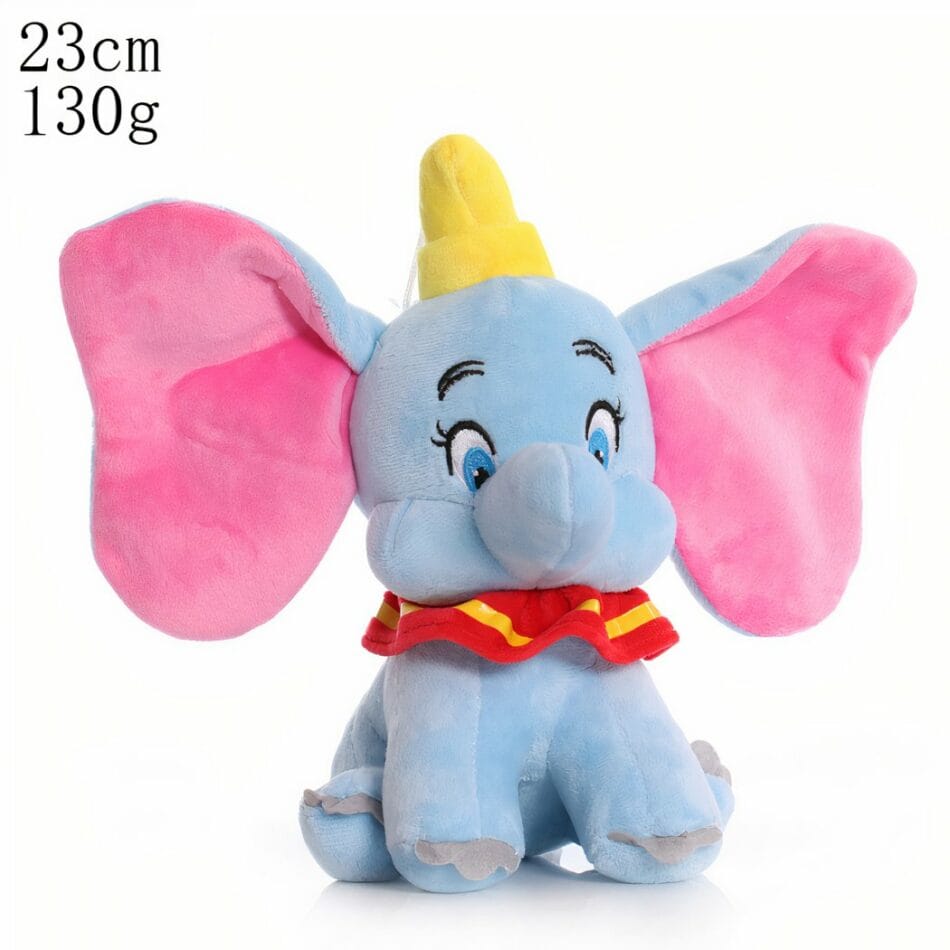 Knuffel Dumbo Blauw Ultra Zacht Pluche Circus Voor Kinderen De Knuffel
