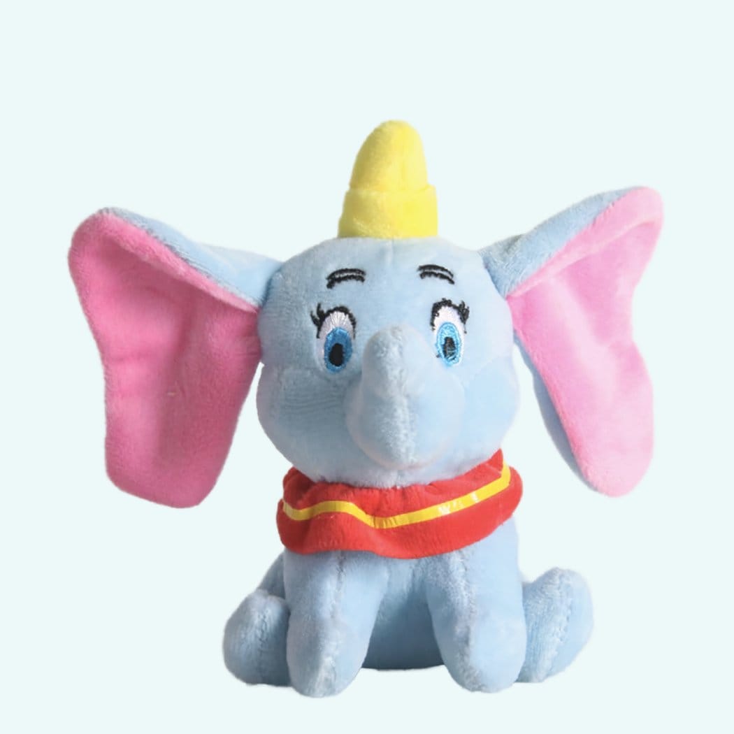 Knuffel Dumbo Blauw Ultra Zacht Pluche Circus Voor Kinderen De Knuffel
