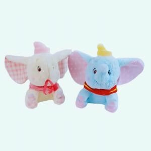 Knuffel Dumbo Blauw Ultra Zacht Pluche Circus Voor Kinderen De Knuffel