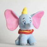 Knuffel Dumbo Blauw Ultra Zacht Pluche Circus Voor Kinderen De Knuffel
