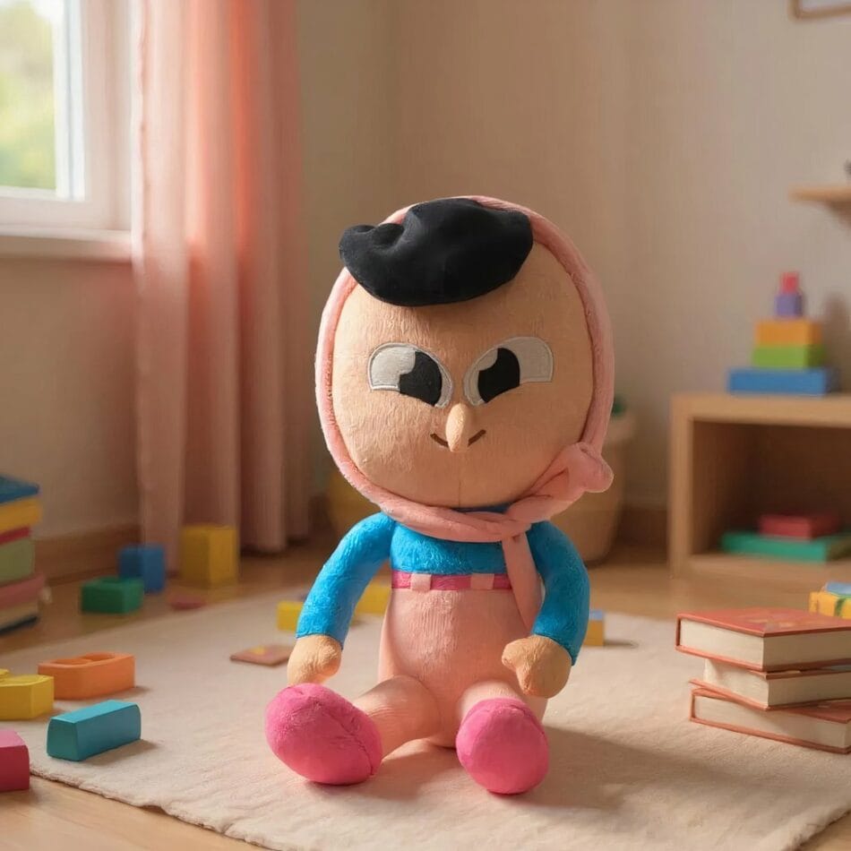 Knuffel Duolingo Zari Zachte Speelkameraad en Troostfiguur De Knuffel