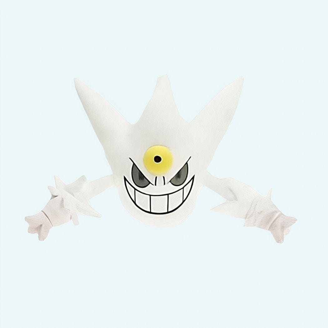 Knuffel Ectoplasma Shiny met Glanzende Afwerking en Grote Ogen De Knuffel