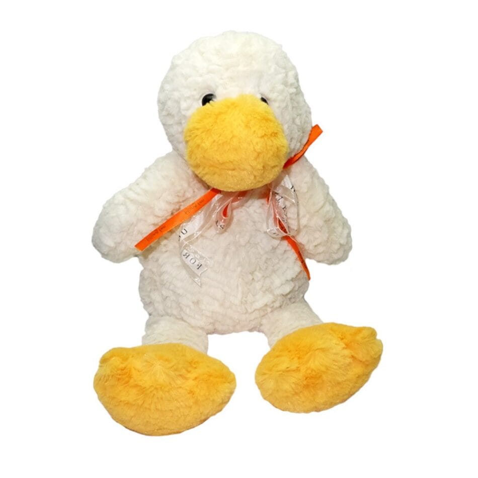 Knuffel Eend Met Warmwaterkruik Voor Magnetron Zacht Pluche De Knuffel