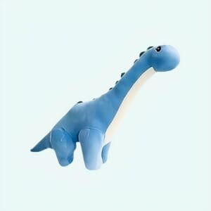 Knuffel Eenhoorn Blauw Regenboog Manen en Staart Zacht 80 cm De Knuffel