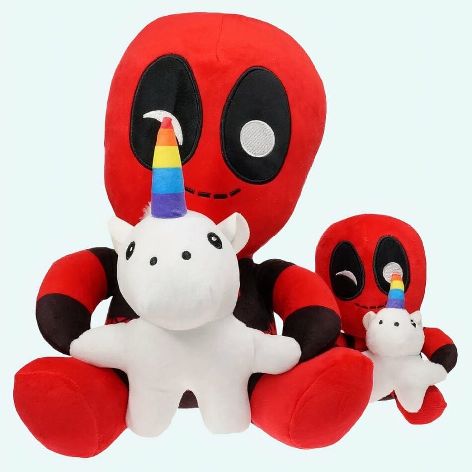 Knuffel Eenhoorn en Deadpool Ultra Zachte Katoen Pluche De Knuffel