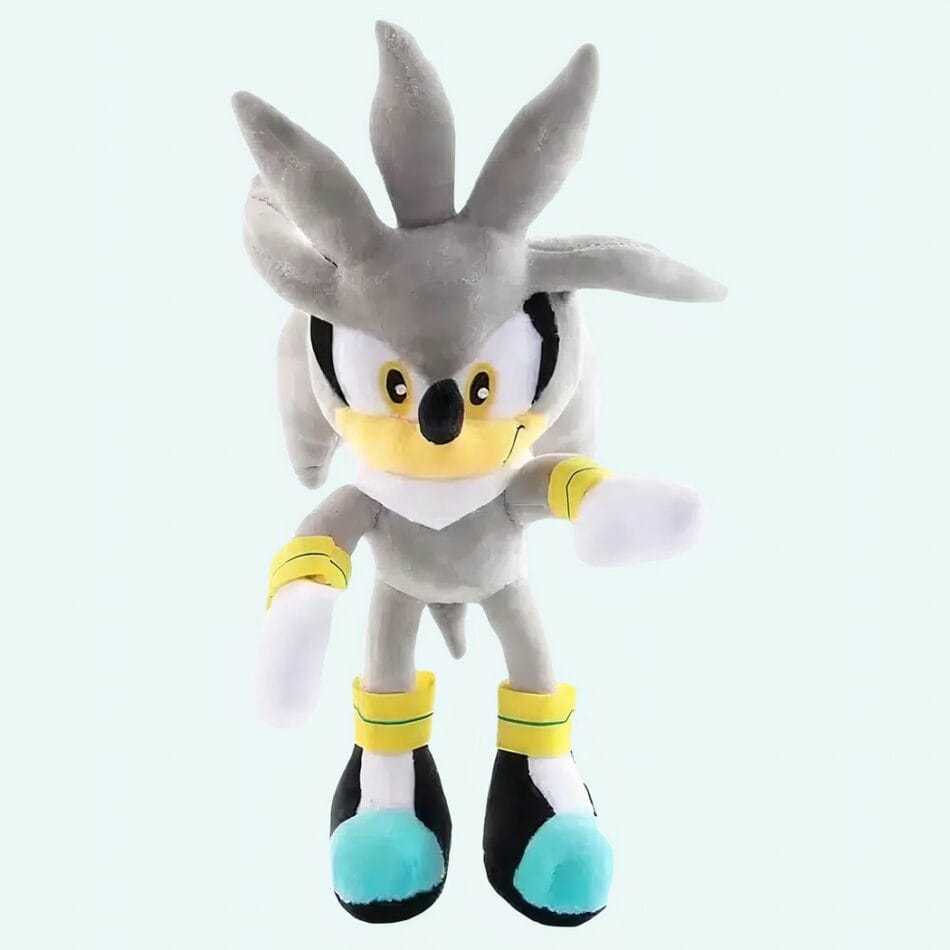 Knuffel Egel Silver the Hedgehog Sonic Officiële Knuffel De Knuffel