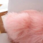 Knuffel Flamingo Roze Met Lang Haar Decoratieve Knuffel De Knuffel