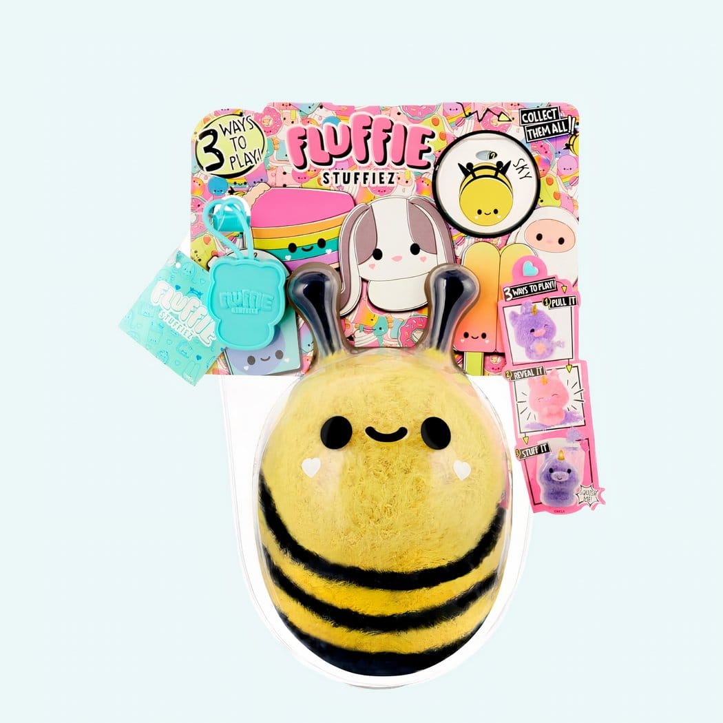 Knuffel Fluffie Stuffiez Abeille Mignonne De Knuffel