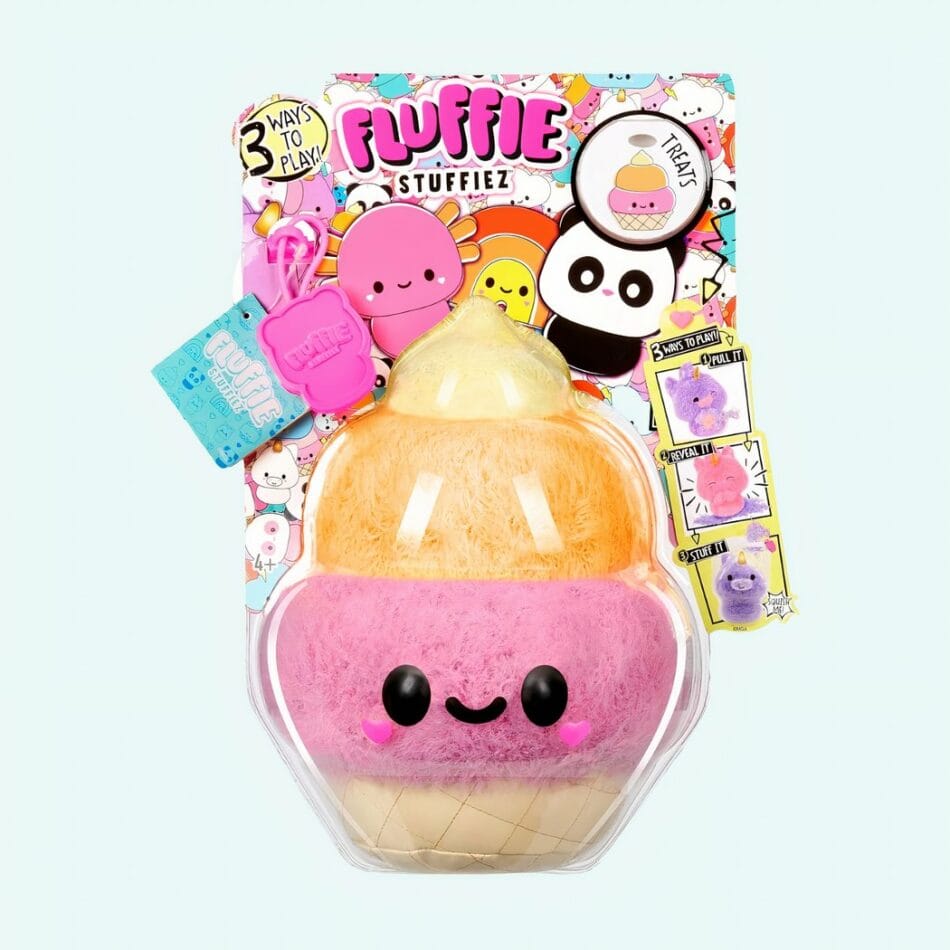Knuffel Fluffie Stuffiez Cornet de Glace Verrassing De Knuffel