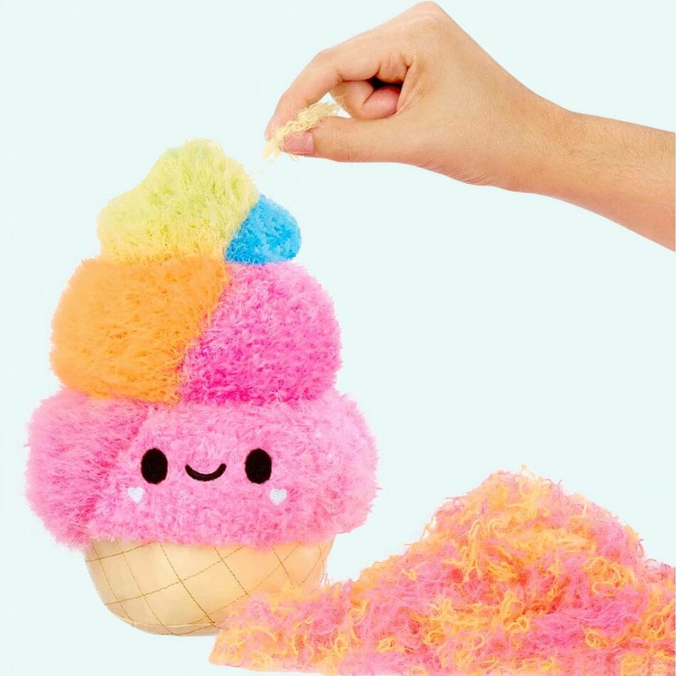 Knuffel Fluffie Stuffiez Cornet de Glace Verrassing De Knuffel