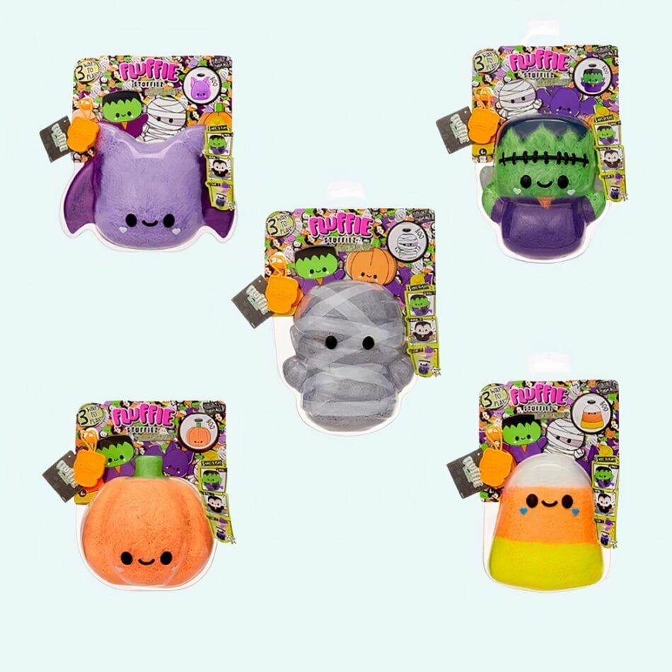 Knuffel Fluffie Stuffiez Editie Halloween Zachte Pompoen Spookknuffel De Knuffel
