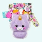 Knuffel Fluffie Stuffiez Eenhoorn Paars Transformerend De Knuffel