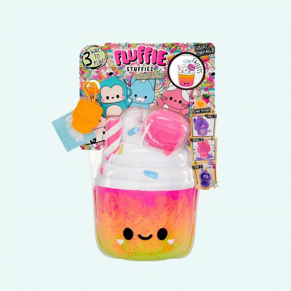 Knuffel Fluffie Stuffiez In Pot IJs Zachte Knuffelvriend De Knuffel