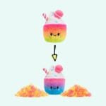 Knuffel Fluffie Stuffiez In Pot IJs Zachte Knuffelvriend De Knuffel