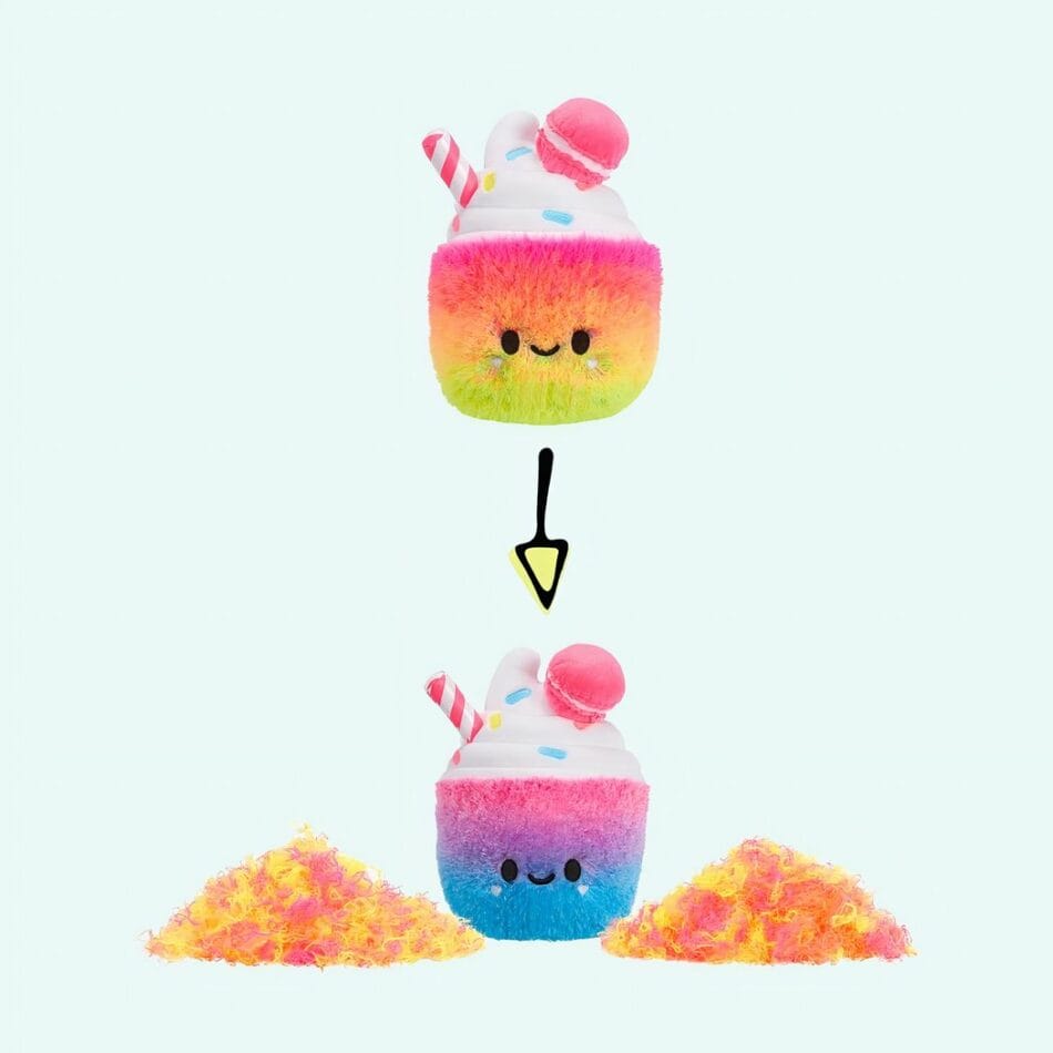 Knuffel Fluffie Stuffiez In Pot IJs Zachte Knuffelvriend De Knuffel
