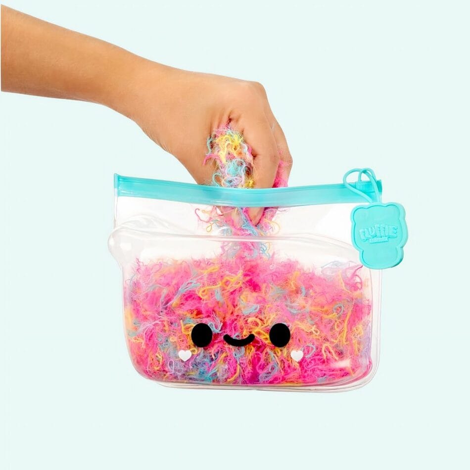 Knuffel Fluffie Stuffiez Regenboog Gâteau Zacht en Troost De Knuffel