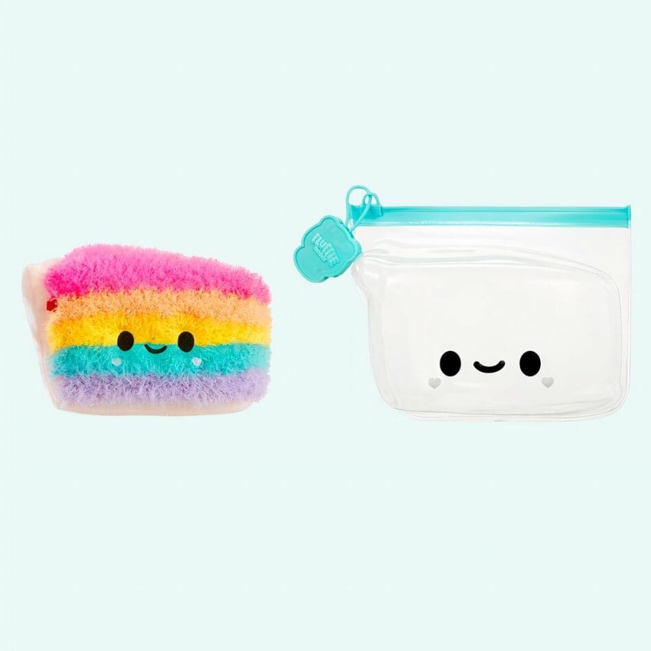 Knuffel Fluffie Stuffiez Regenboog Gâteau Zacht en Troost De Knuffel