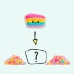Knuffel Fluffie Stuffiez Regenboog Gâteau Zacht en Troost De Knuffel
