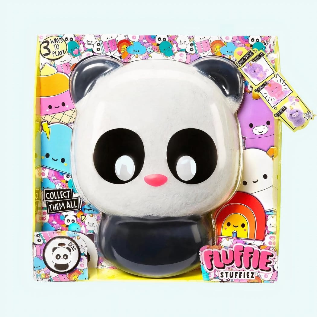 Knuffel Fluffie Stuffiez Reuzen Groot Formaat Megazachte Bondgenoot De Knuffel Panda