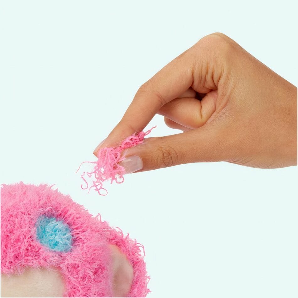 Knuffel Fluffie Stuffiez Roze Aapje Met Laagjesontdekking De Knuffel